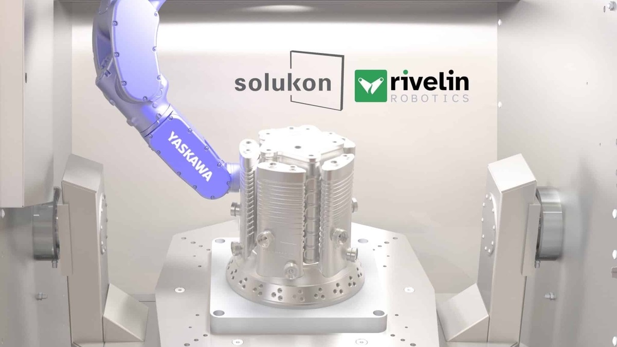 Rivelin Robotics y Solukon se unen para revolucionar el postproceso en la manufactura de metales